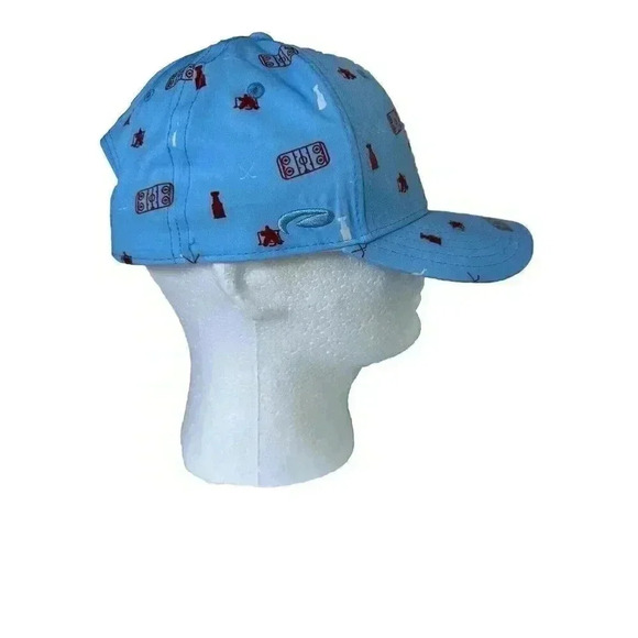 Pukka Mens Hat Snapback North Carolina Logo Baseball Cap UNC Hockey Print - Picture 4 of 7